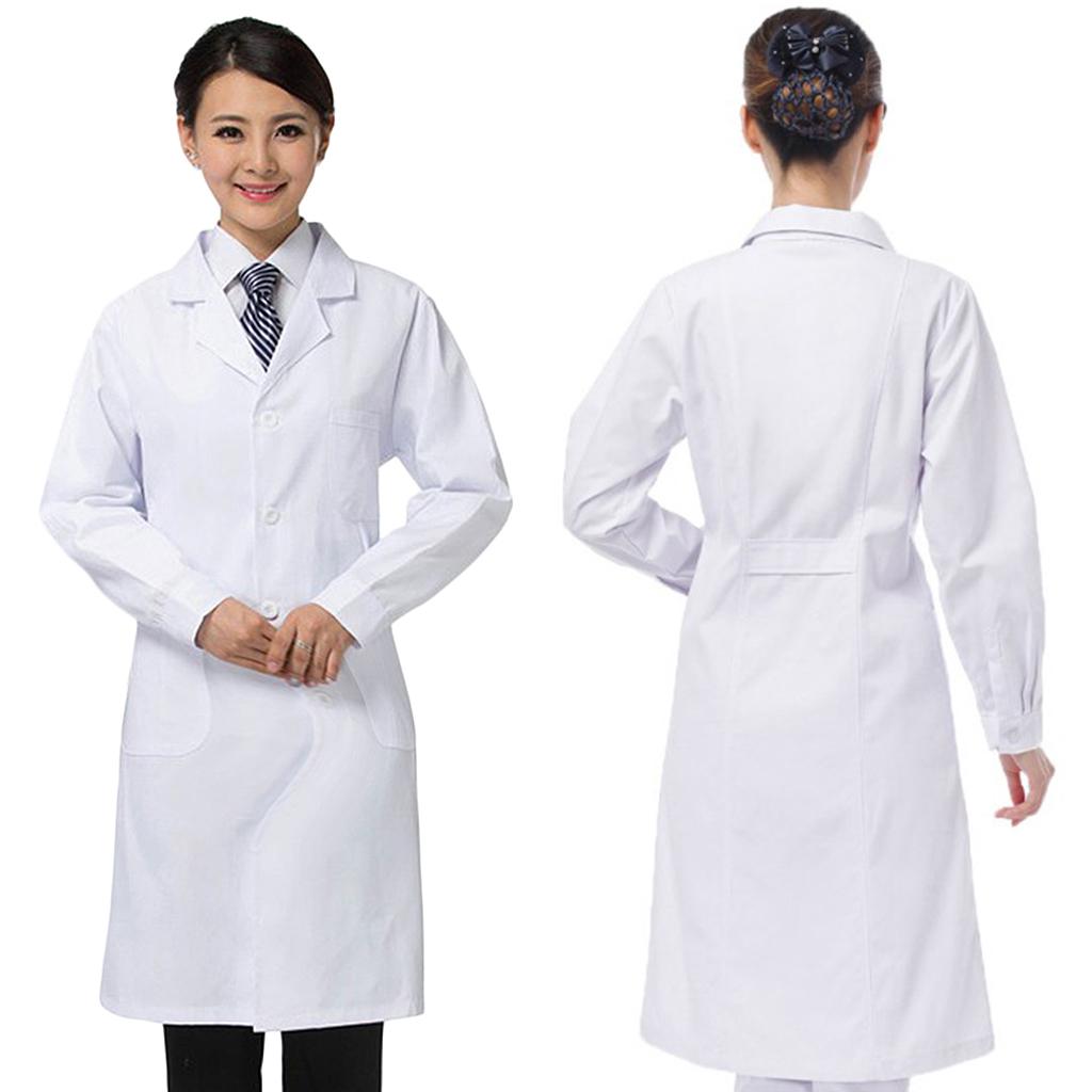 Long Sleeve Uniform Woman Cott - огляд і ціна Medical Lab Coat
