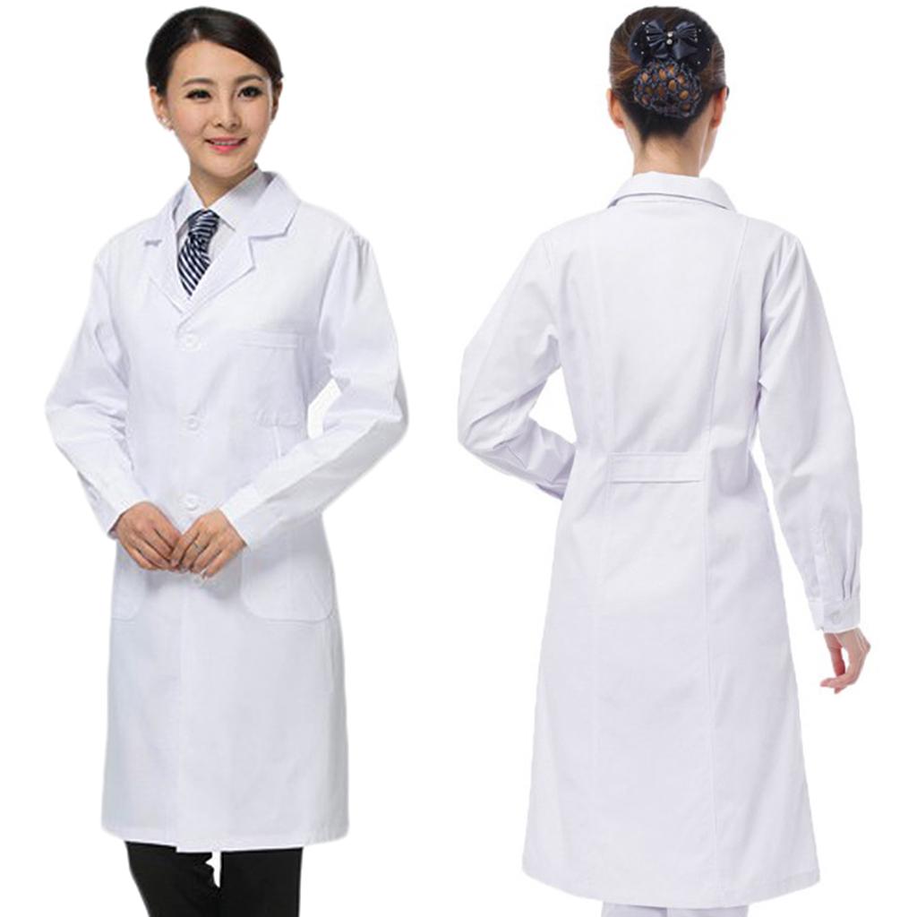 Long Sleeve Uniform Woman Cott - огляд і ціна Medical Lab Coat