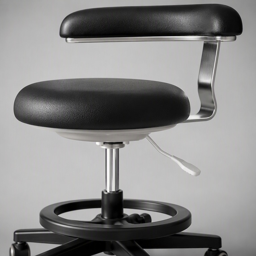 Modern Swivel Stool Armrest Fo - огляд і ціна Medical Lab Furniture