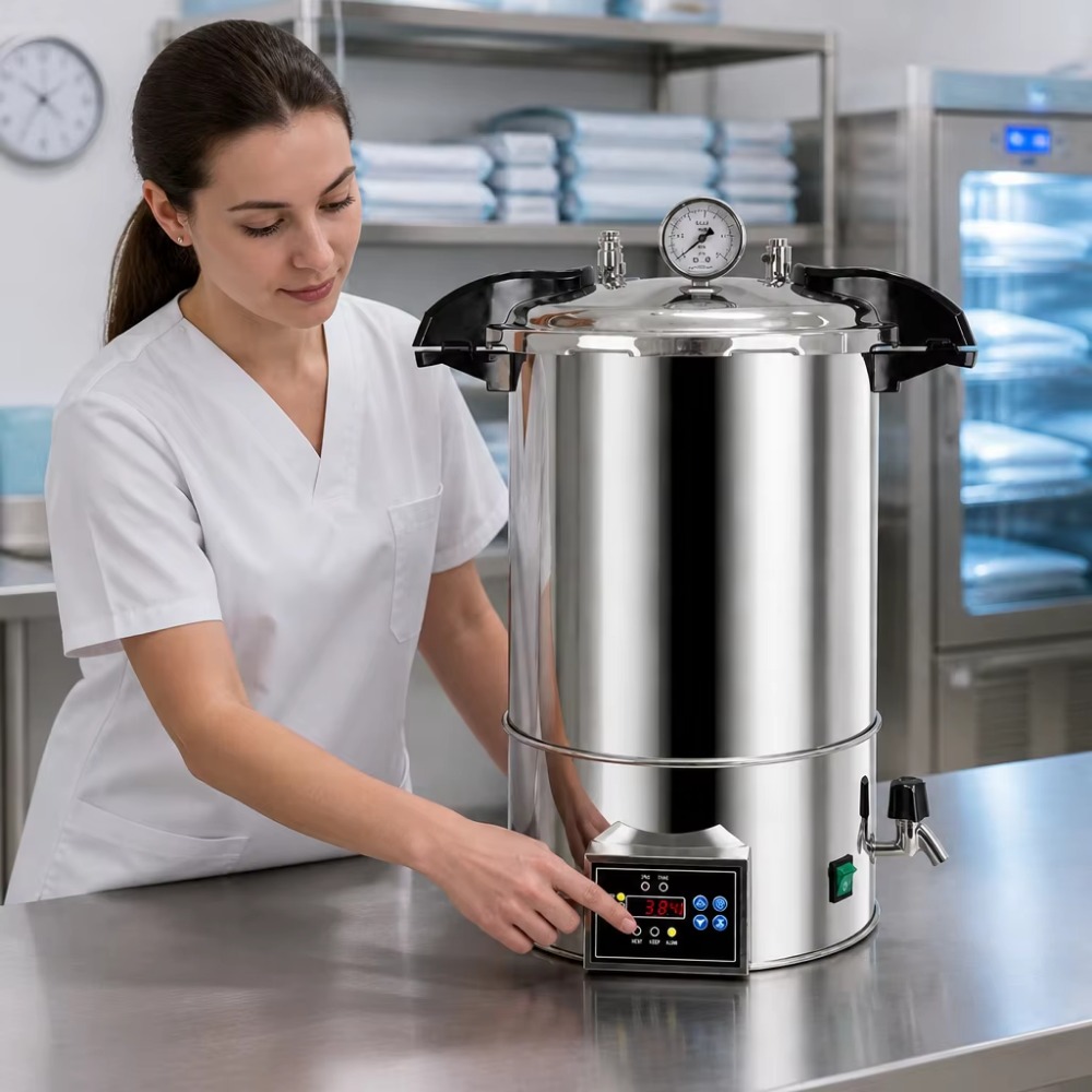 24L Digital Autoclave Steam St - огляд і ціна Medical Lab